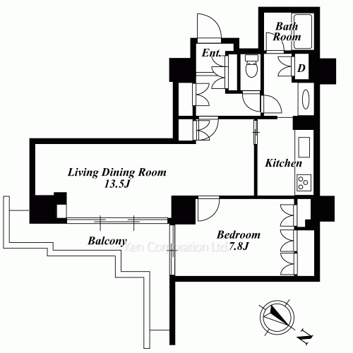 Property Blueprint /rent/tokyoapartment/search/results/116107/1993080310.html