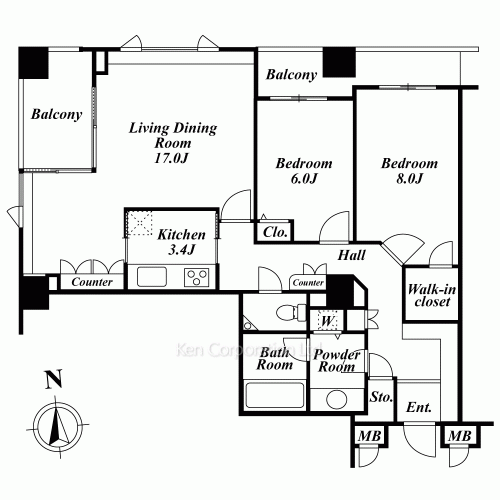 Property Blueprint /rent/tokyoapartment/search/results/122072/1999090405.html