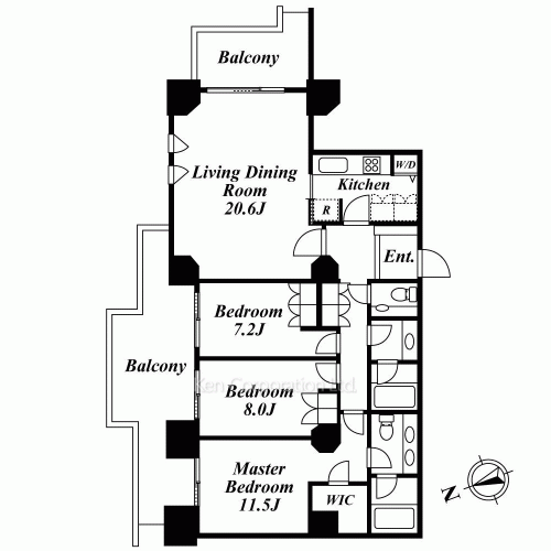 Property Blueprint /rent/tokyoapartment/search/results/126077/2002050123.html