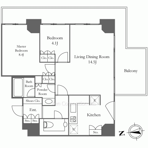 Property Blueprint /rent/tokyoapartment/search/results/126077/2002050297.html