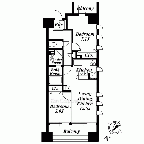 Property Blueprint /rent/tokyoapartment/search/results/137666/2005060245.html