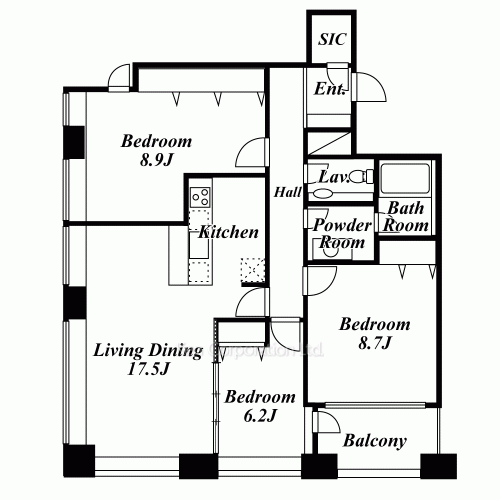 Property Blueprint /rent/tokyoapartment/search/results/140378/2005080096.html
