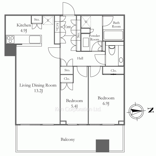 Property Blueprint /rent/yokohamaapartment/search/results/152402/2007011775.html