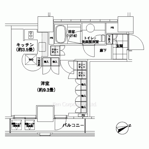 Property Blueprint /rent/tokyoapartment/search/results/152661/2007012045.html