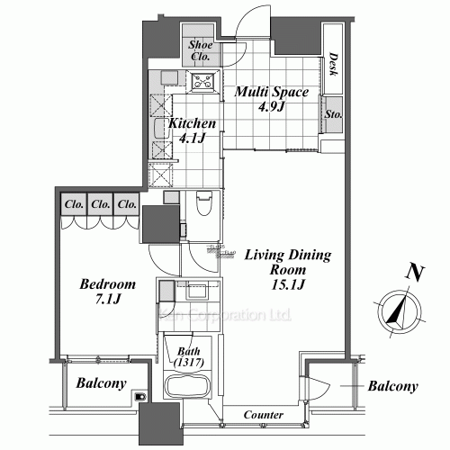 Property Blueprint /rent/tokyoapartment/search/results/154705/2007061141.html