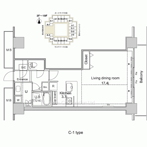 Property Blueprint /rent/yokohamaapartment/search/results/155711/2007090461.html