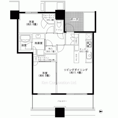 Property Blueprint /rent/yokohamaapartment/search/results/155783/2007091323.html
