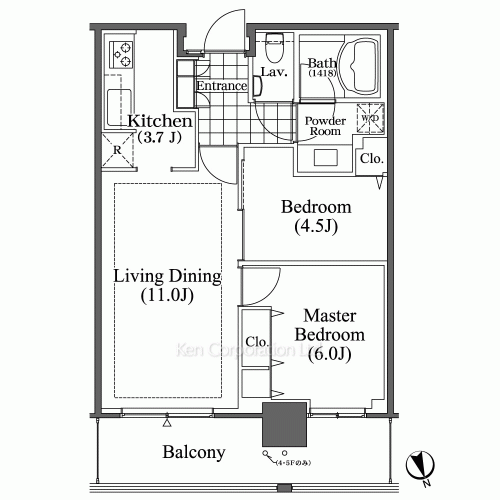 Property Blueprint /rent/tokyoapartment/search/results/158085/2008041821.html