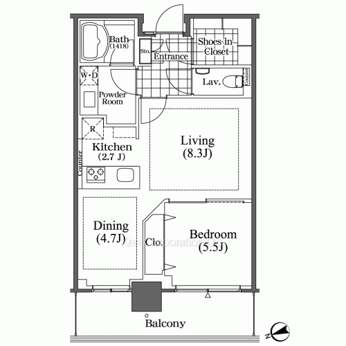 Property Blueprint /rent/tokyoapartment/search/results/158085/2008042564.html