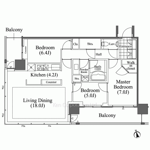 Property Blueprint /rent/tokyoapartment/search/results/158085/2008042602.html