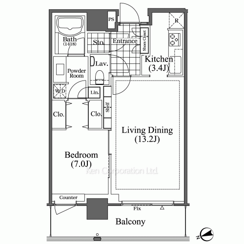 Property Blueprint /rent/tokyoapartment/search/results/158085/2008050196.html