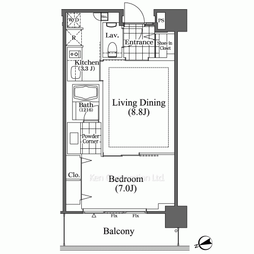 Property Blueprint /rent/tokyoapartment/search/results/158085/2008050246.html