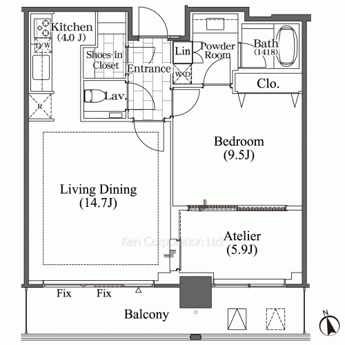 Property Blueprint /rent/tokyoapartment/search/results/158085/2008050256.html