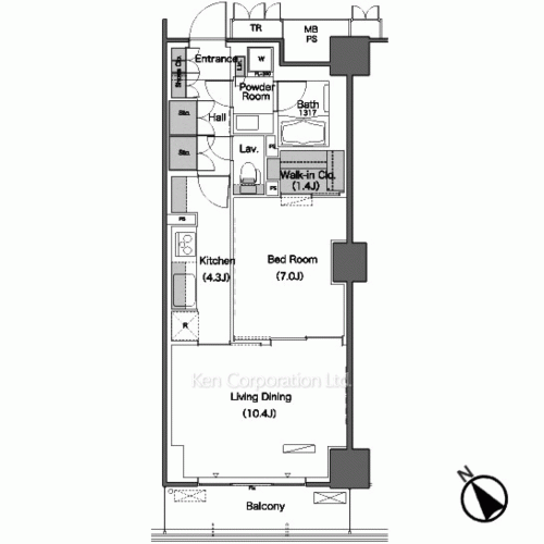 Property Blueprint /rent/tokyoapartment/search/results/158244/2008051345.html