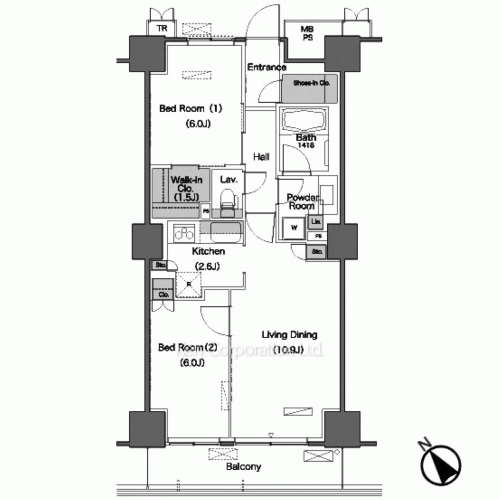 Property Blueprint /rent/tokyoapartment/search/results/158244/2008051364.html