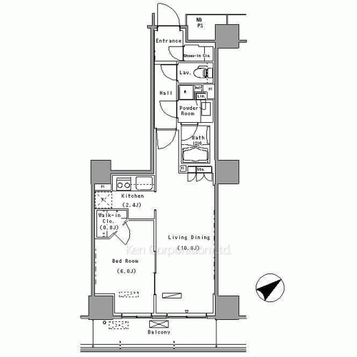 Property Blueprint /rent/tokyoapartment/search/results/158244/2008051436.html
