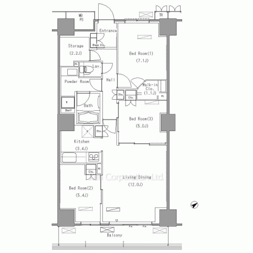 Property Blueprint /rent/tokyoapartment/search/results/158244/2008051459.html
