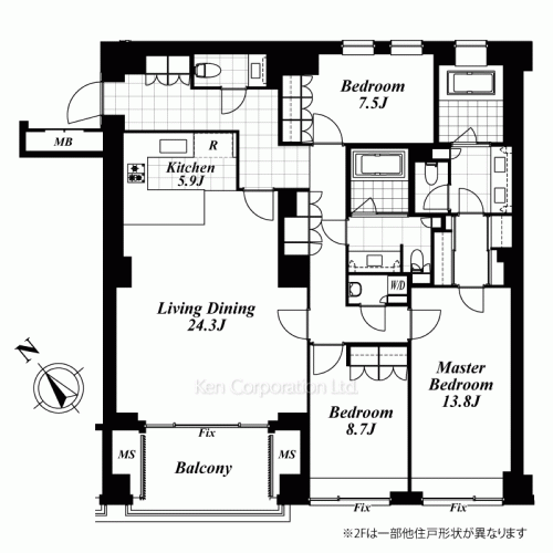 Property Blueprint /rent/tokyoapartment/search/results/159950/2008110135.html