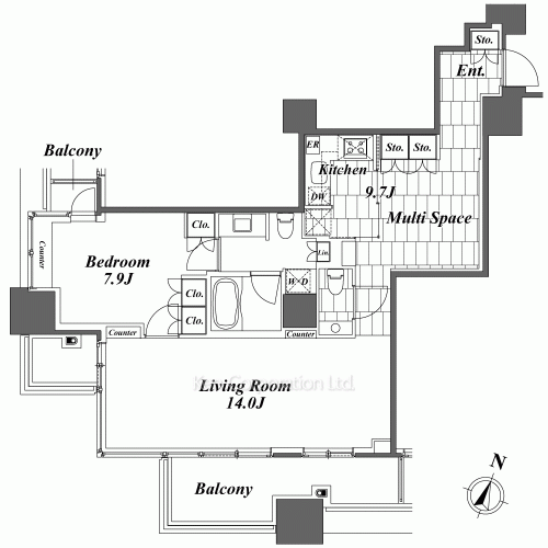 Property Blueprint /rent/tokyoapartment/search/results/154705/2009010143.html