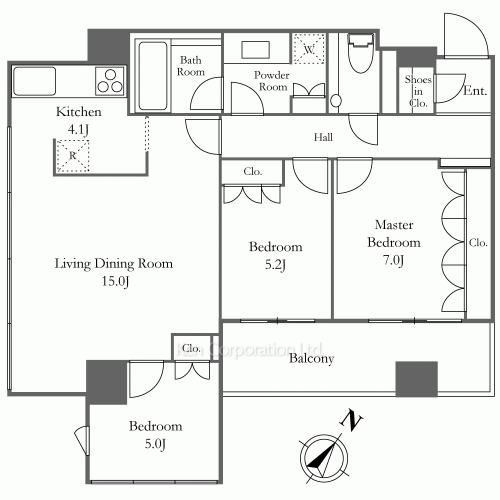 Property Blueprint /rent/tokyoapartment/search/results/158206/2011030654.html