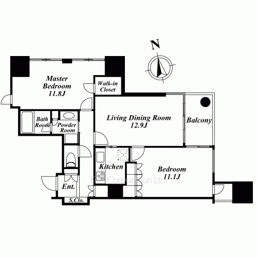 Property Blueprint /rent/tokyoapartment/search/results/162949/2012020012.html