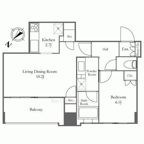 Property Blueprint /rent/tokyoapartment/search/results/158206/2012080873.html