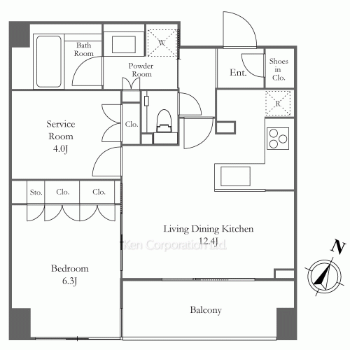 Property Blueprint /rent/tokyoapartment/search/results/171354/2013030869.html