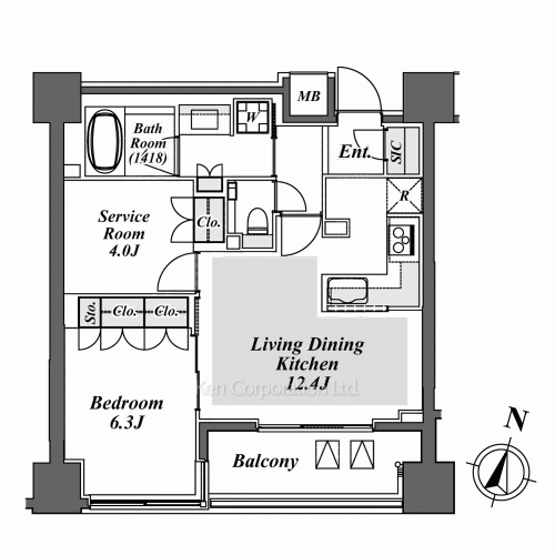 Property Blueprint /rent/tokyoapartment/search/results/171354/2013030870.html
