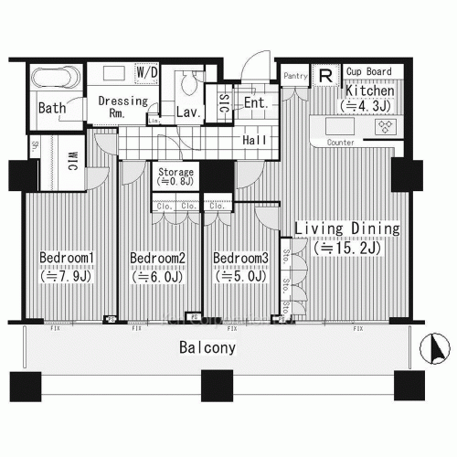 Property Blueprint /rent/tokyoapartment/search/results/164534/2017010073.html