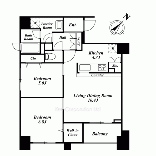 Property Blueprint /rent/yokohamaapartment/search/results/172451/2017020373.html