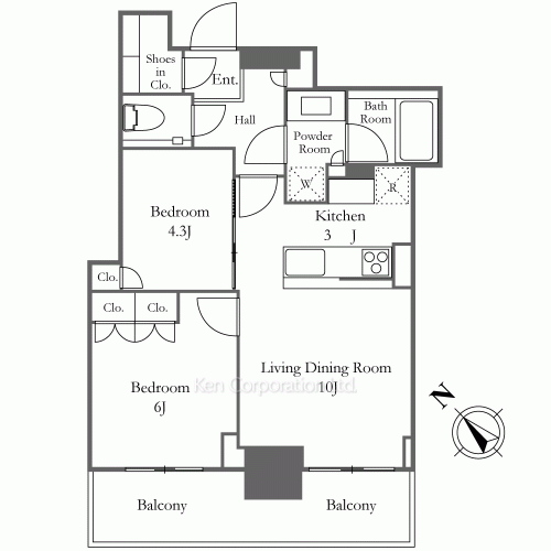 Property Blueprint /rent/yokohamaapartment/search/results/184426/2017020448.html