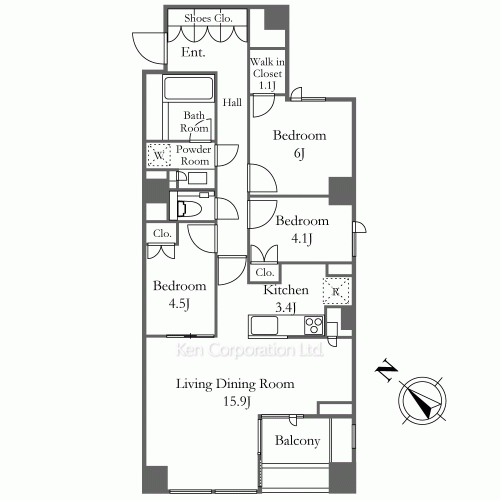 Property Blueprint /rent/tokyoapartment/search/results/171447/2018010040.html
