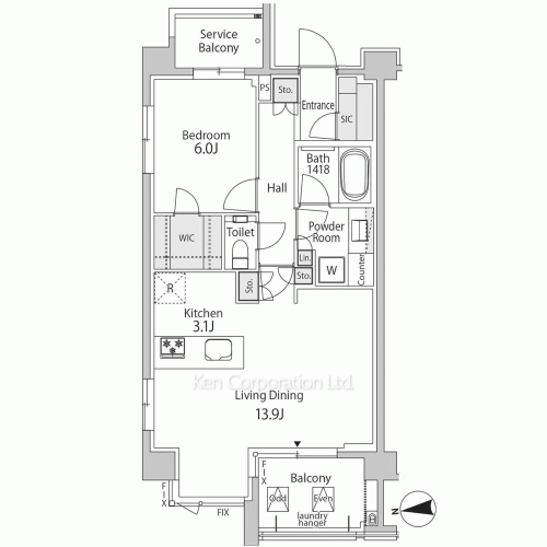Property Blueprint /rent/tokyoapartment/search/results/205076/2023020048.html
