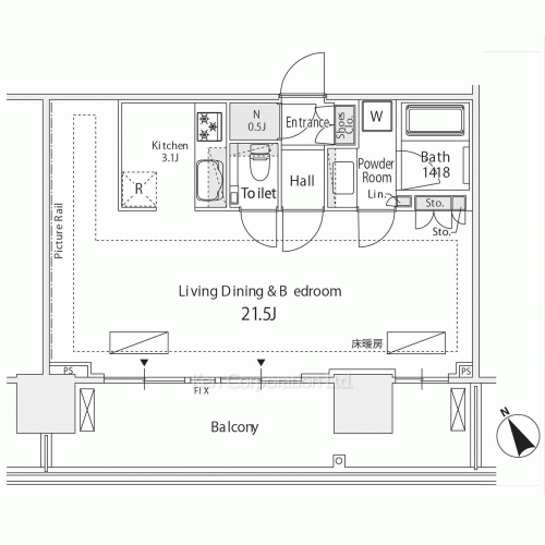 Property Blueprint /rent/tokyoapartment/search/results/205633/2023030954.html