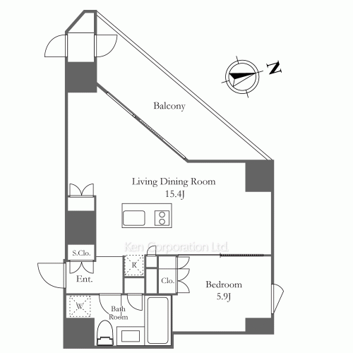 Property Blueprint /rent/tokyoapartment/search/results/208470/2024030038.html