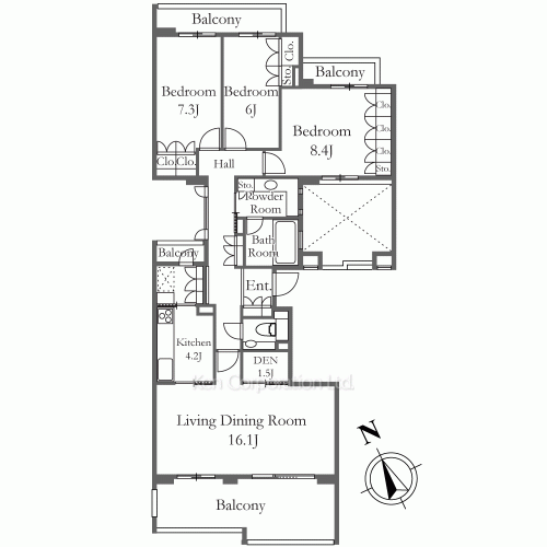 Property Blueprint /rent/yokohamaapartment/search/results/149811/2024120799.html