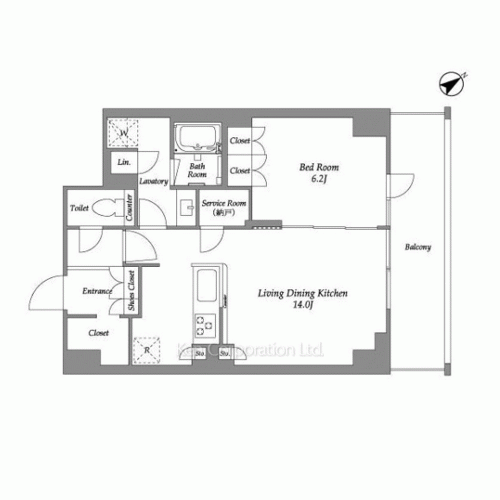 Property Blueprint /rent/yokohamaapartment/search/results/210309/2025091485.html