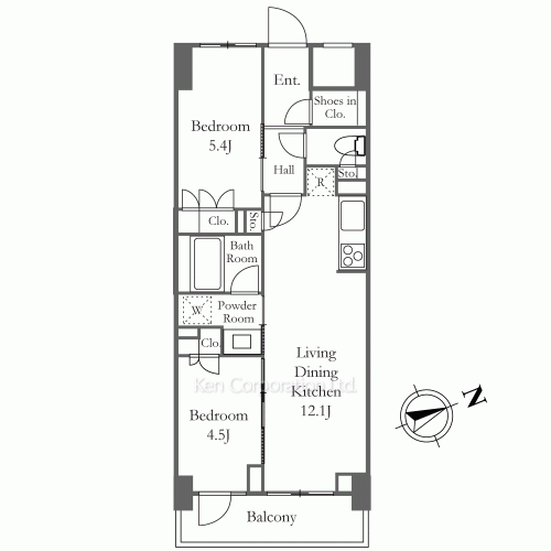 Property Blueprint /rent/tokyoapartment/search/results/212003/2025120334.html