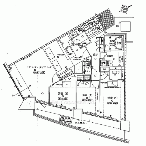 Property Blueprint /rent/yokohamaapartment/search/results/153492/2026050555.html