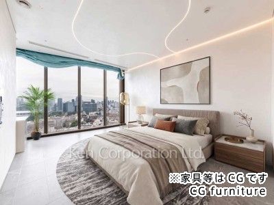 Master Bedroom ※CG furniture