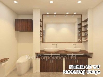 Powder Room ※rendering image