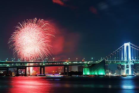 Obon and Fireworks around Tokyo